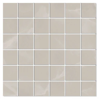 Marmor Mosaikkflis <strong>Epoque</strong>  Beige Polert 30x30 (5x5) cm